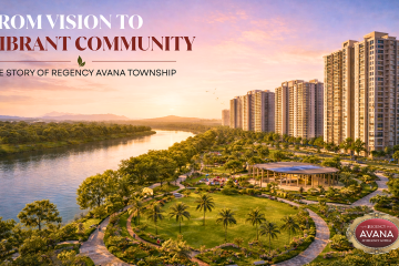 Regency Avana Township riverfront homes and garden in Kalyan