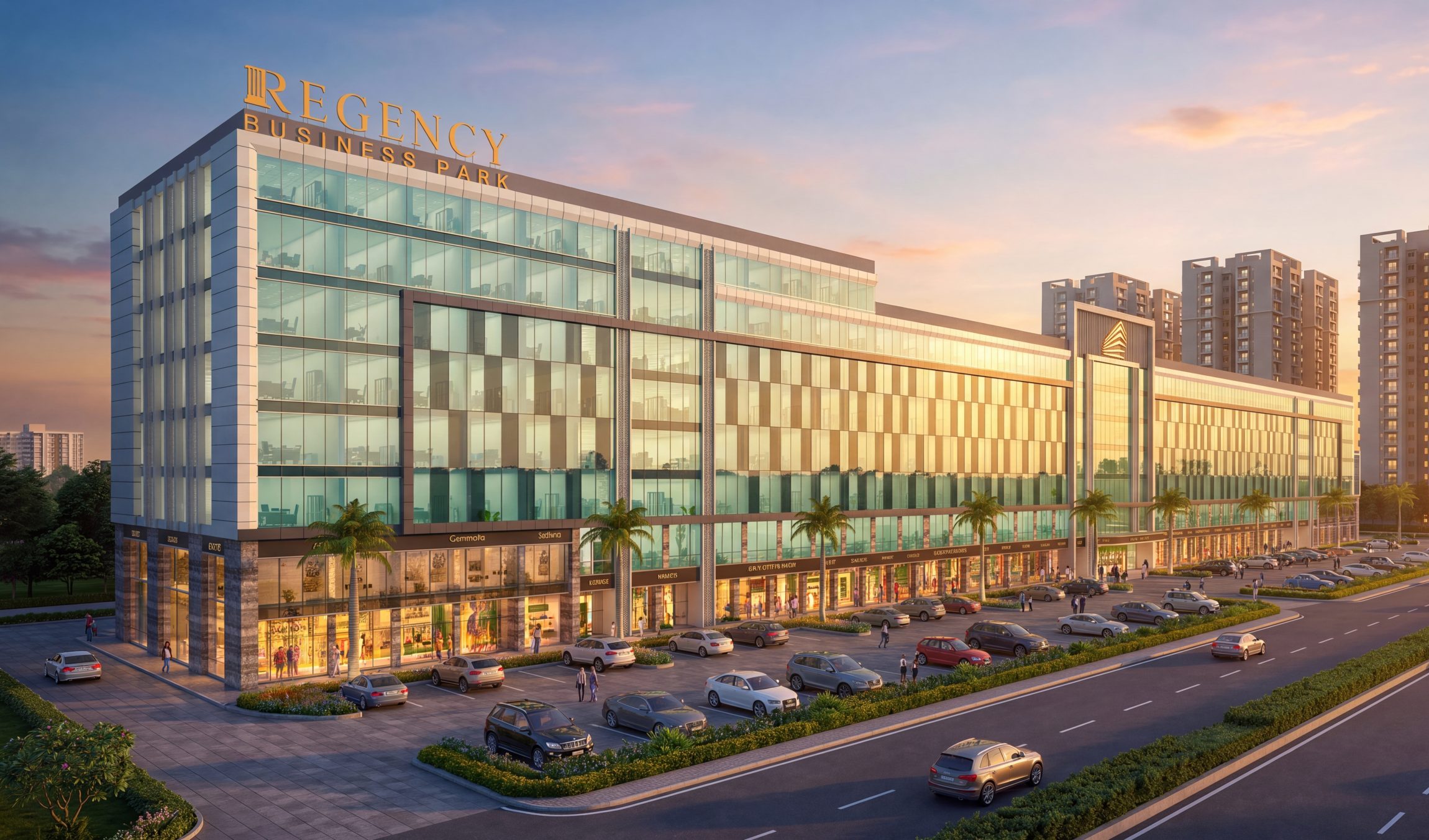 Regency Business Park commercial property next to Hiranandani Estate, Thane West