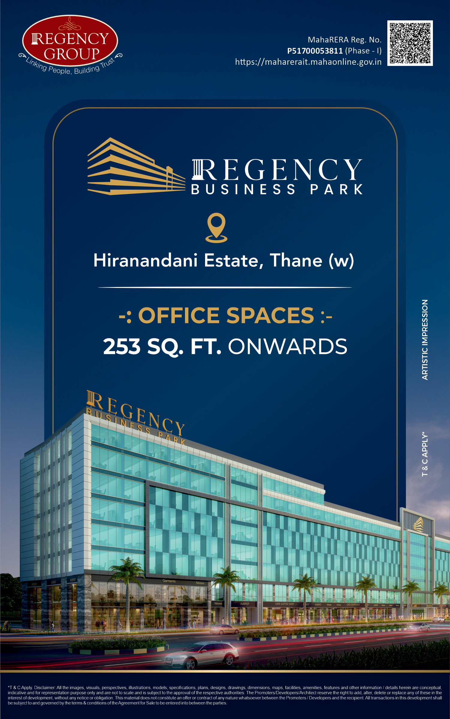 Regency Business Park – Commercial Spaces in Hiranandani Estate, Thane West