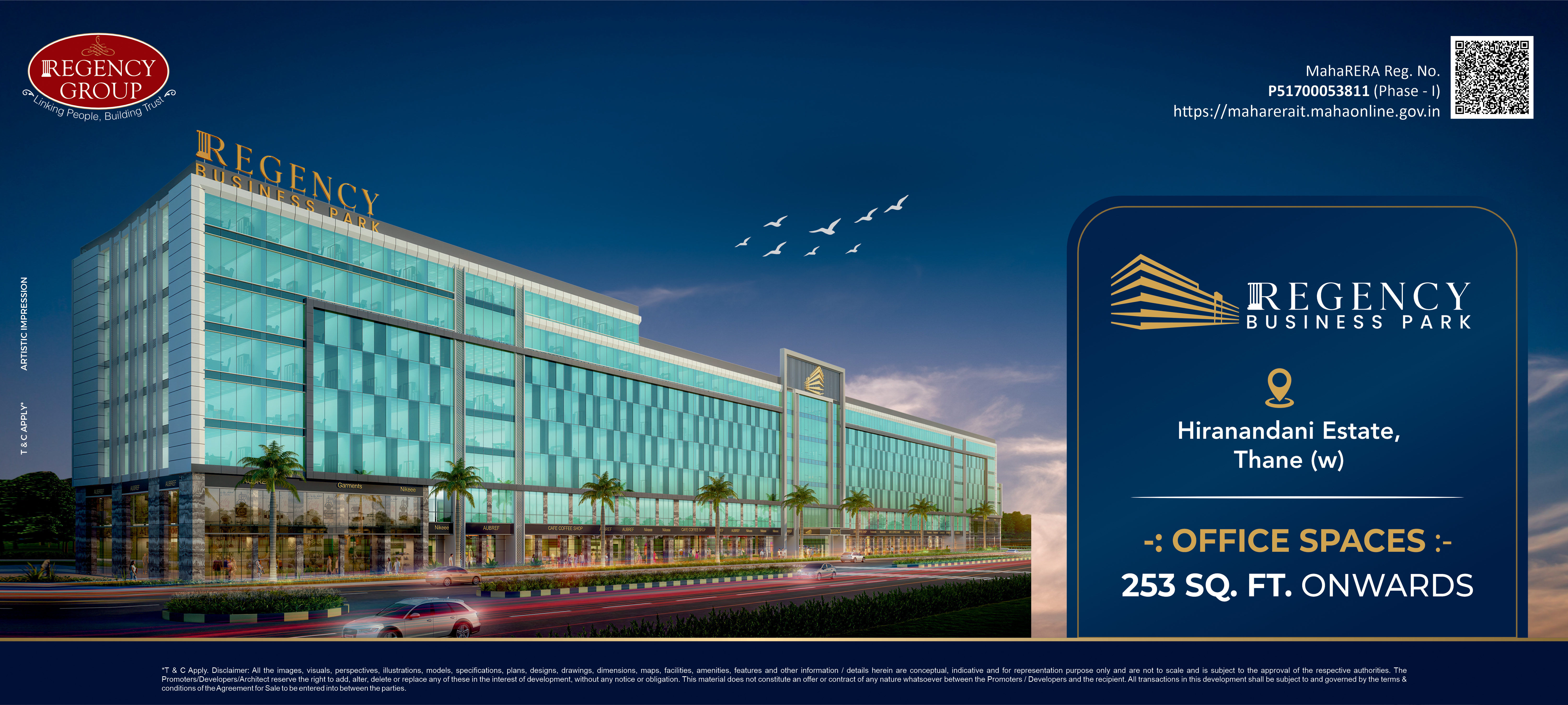 Regency Business Park – Commercial Spaces in Hiranandani Estate, Thane West