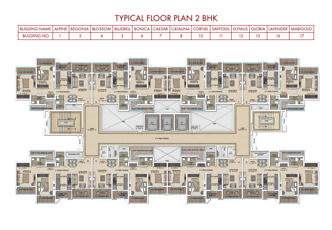 Regency Anantam Floorplans