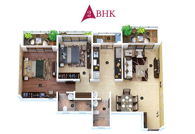 Regency Antilia Floorplans