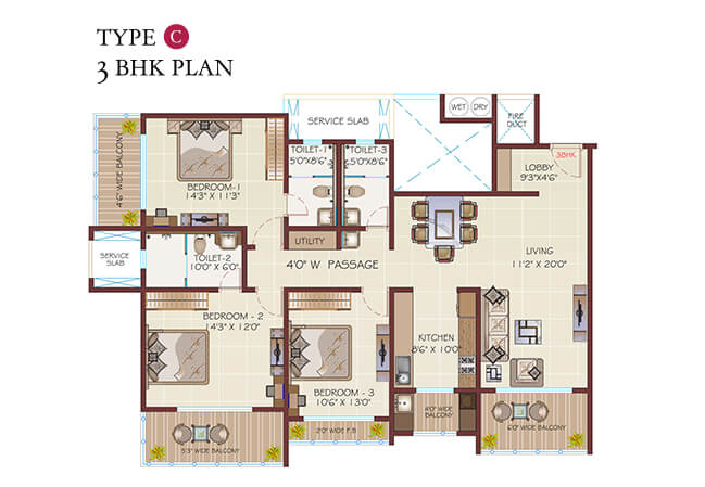 Regency Antilia Floorplans