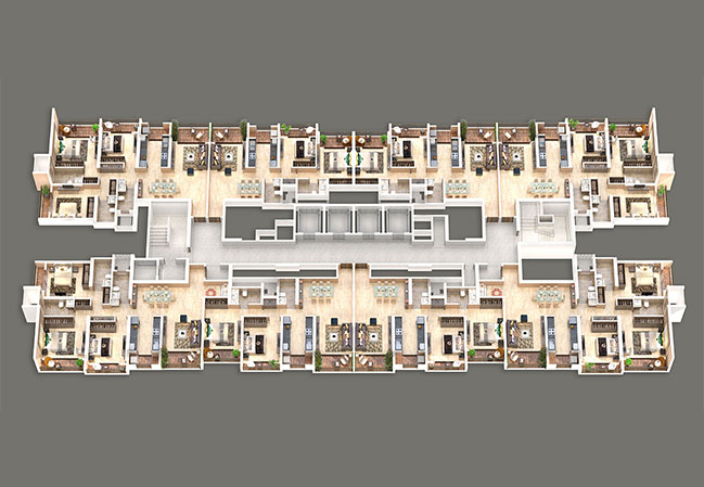 Regency Luxuria Floorplans