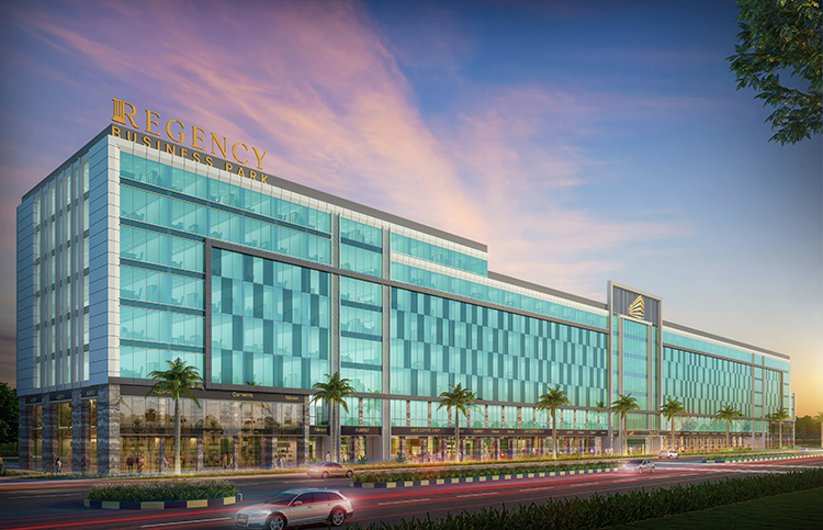 Regency Business Park — Main Entrance
