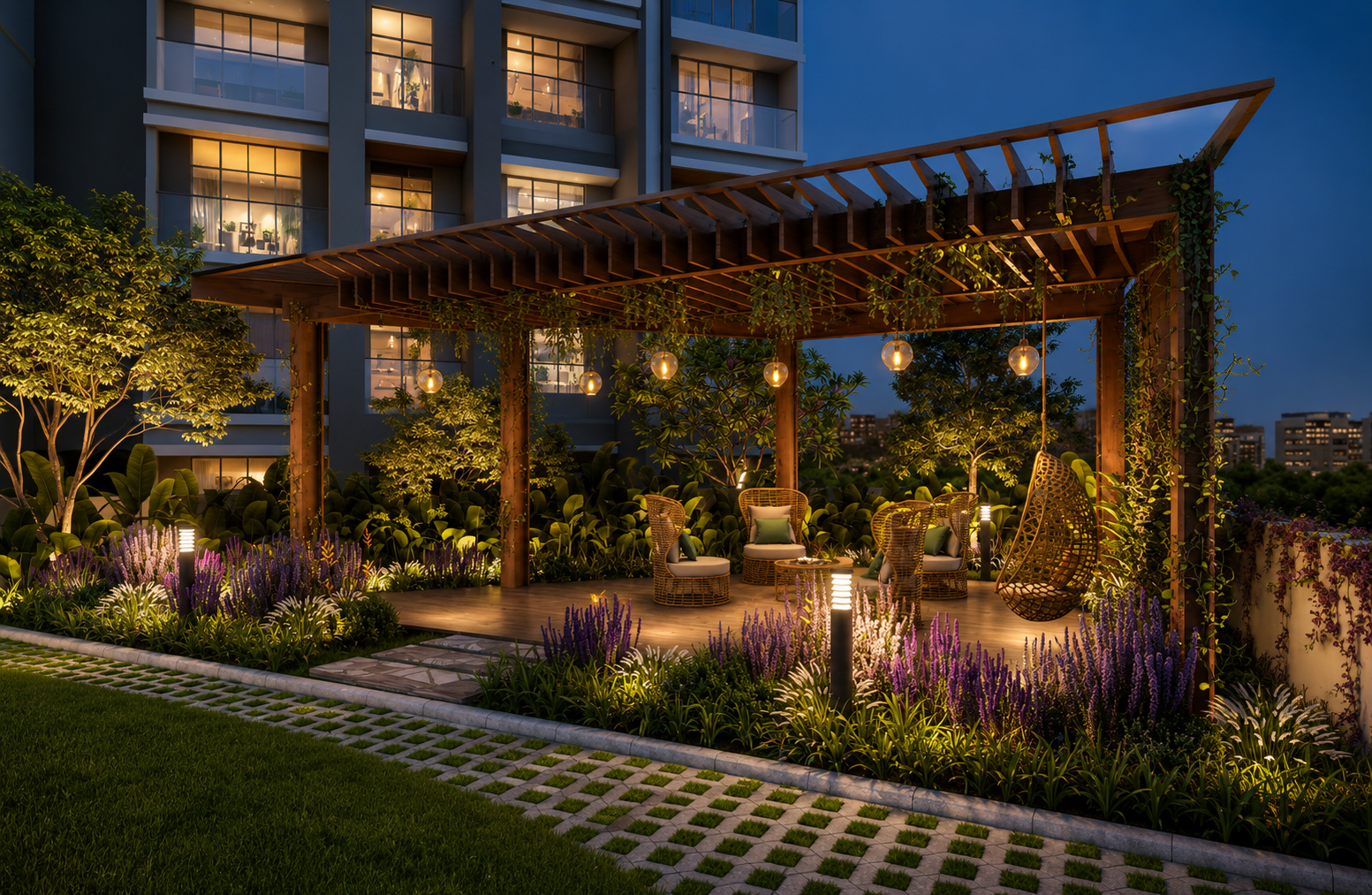Gazebo Seating Area