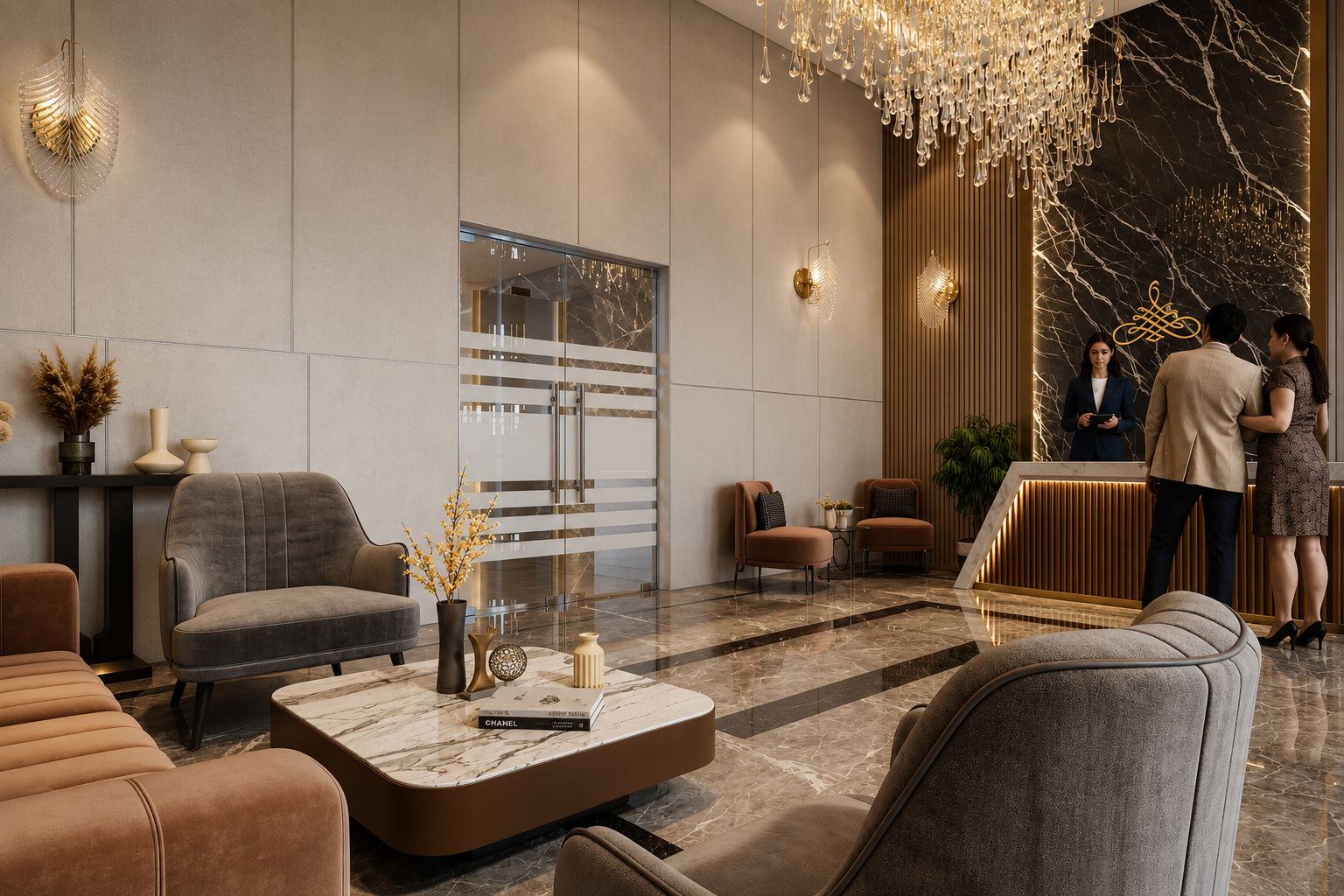 Double Height Lobby